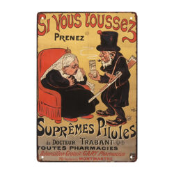 plaque publicitaire médecin