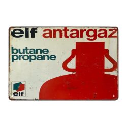plaque métal antargaz