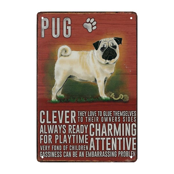 pug metal plate pug metal plate