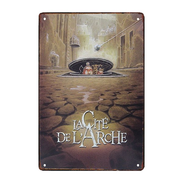 plaque-metal-cite-de-l-arche plaque métal cité de l'arche