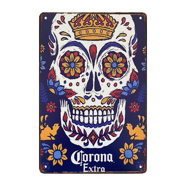 plaque-metal-corona plaque métal corona