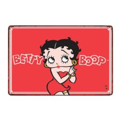 Plaque Métal Déco Cuisine Betty Boop