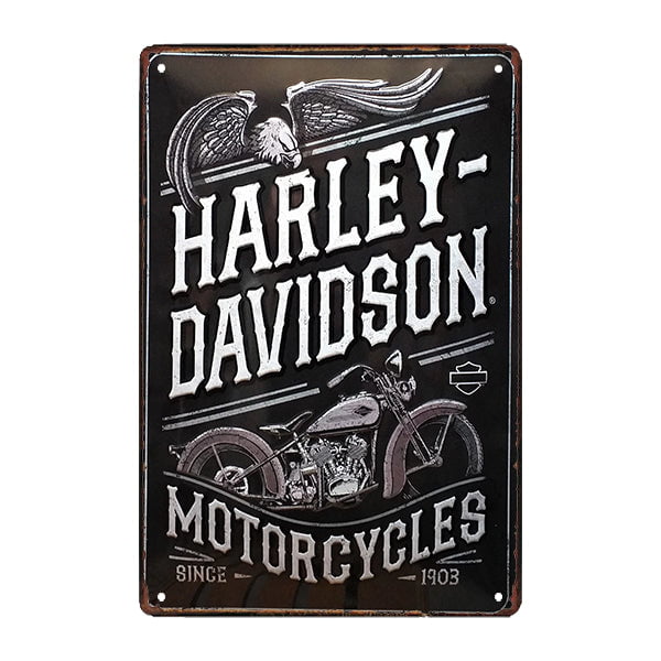 plaque metal deco motorcycle harley davidson plaque metal deco motorcycle harley davidson