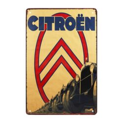 plaque publicitaire ancienne Citroën
