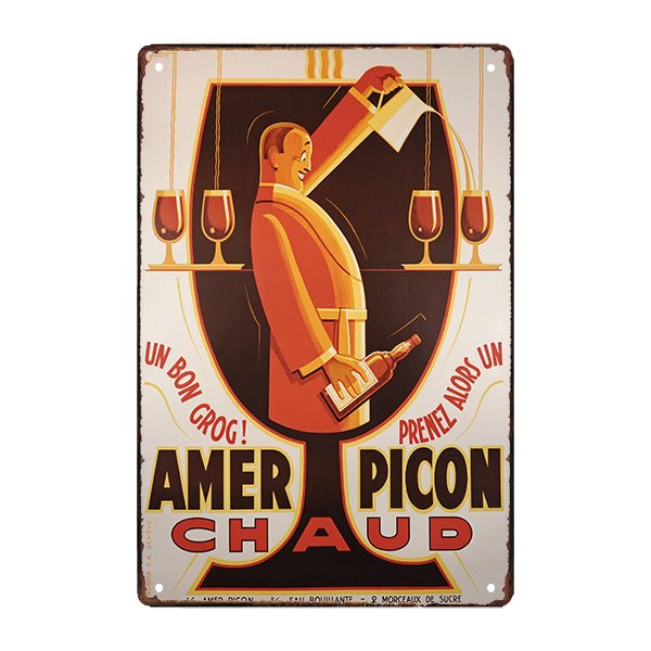 plaque-publicitaire-ancienne-metal-picon plaque publicitaire ancienne métal picon
