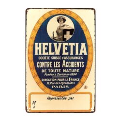 advertising plaque insurance helvetia
