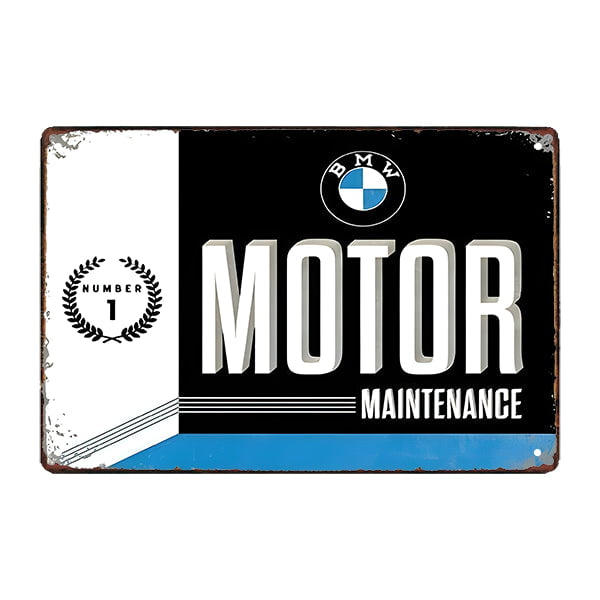 plaque-publicitaire-bmw Plaque Publicitaire BMW