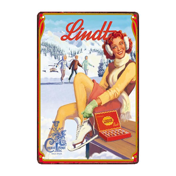 advertising plate swiss candy advertising plate swiss candy