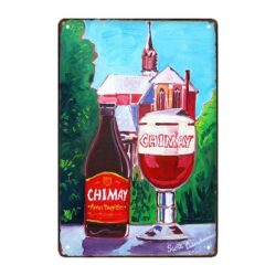 plaque publicitaire chimay