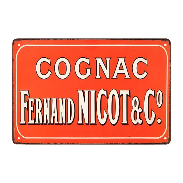 plaque-publicitaire-cognac-f-nicot plaque publicitaire cognac f nicot