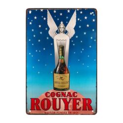 plaque publicitaire cognac rouyer