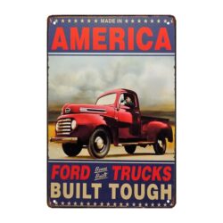 plaque publicitaire ford truck