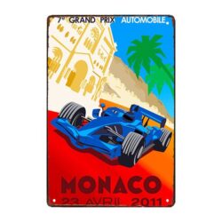 plaque publicitaire gp monaco