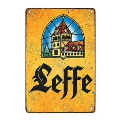 plaque publicitaire leffe