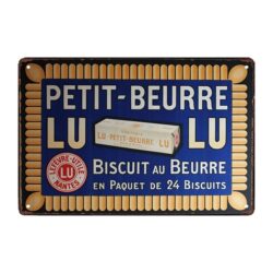 advertising plaque lu