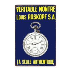 advertising plate watch