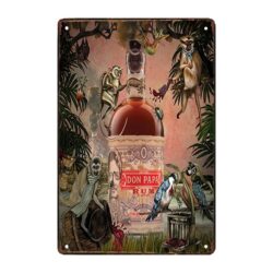 plaque publicitaire rhum don papa