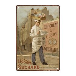 plaque publicitaire suchard