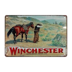 plaque publicitaire winchester