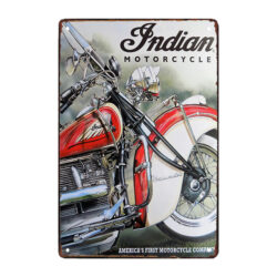 plaque métal indian roadmaster elite