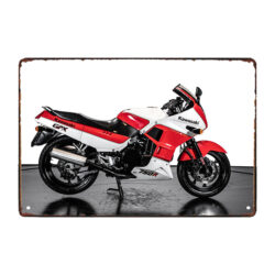 plaque métal kawasaki gpx 750 r
