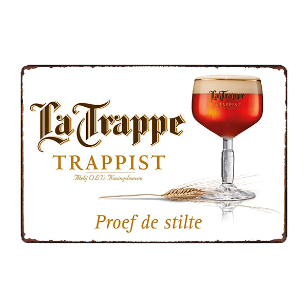 plaque-metal-la-trappe plaque métal la trappe