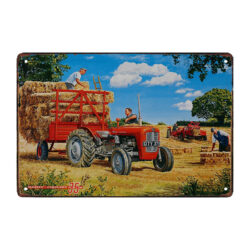 plaque métal Massey Ferguson