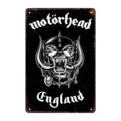 plaque métal motorhead