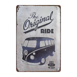plaque métal original ride