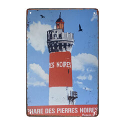 plaque métal phare