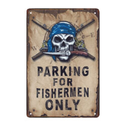 plaque métal pirate dive