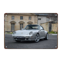 plaque métal porsche 993 carrera 2s