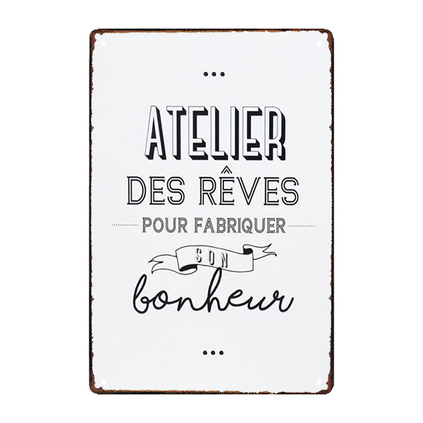 proverb metal plaque proverb metal plaque