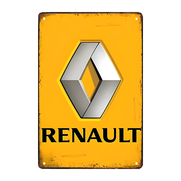 plaque-metal-pub-renault plaque métal pub renault
