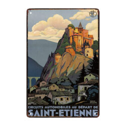 plaque métal saint étienne