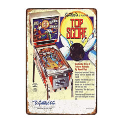 metal plate score game